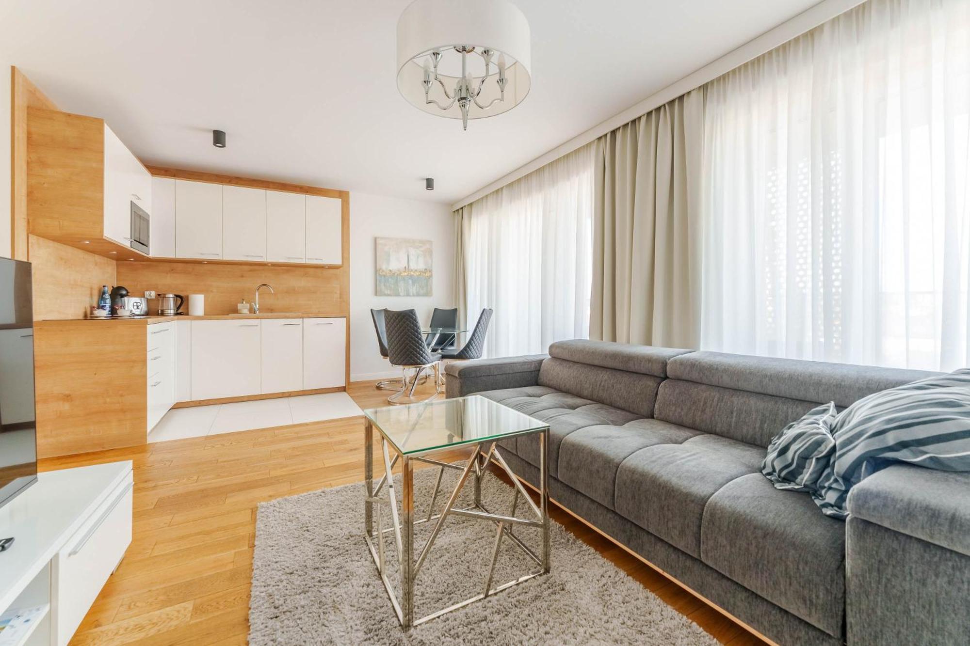 Apart111 Apartament Rodzinny 3 Pokoje - 2 Sypialnie- Sauna, Silownia Kołobrzeg Exterior foto