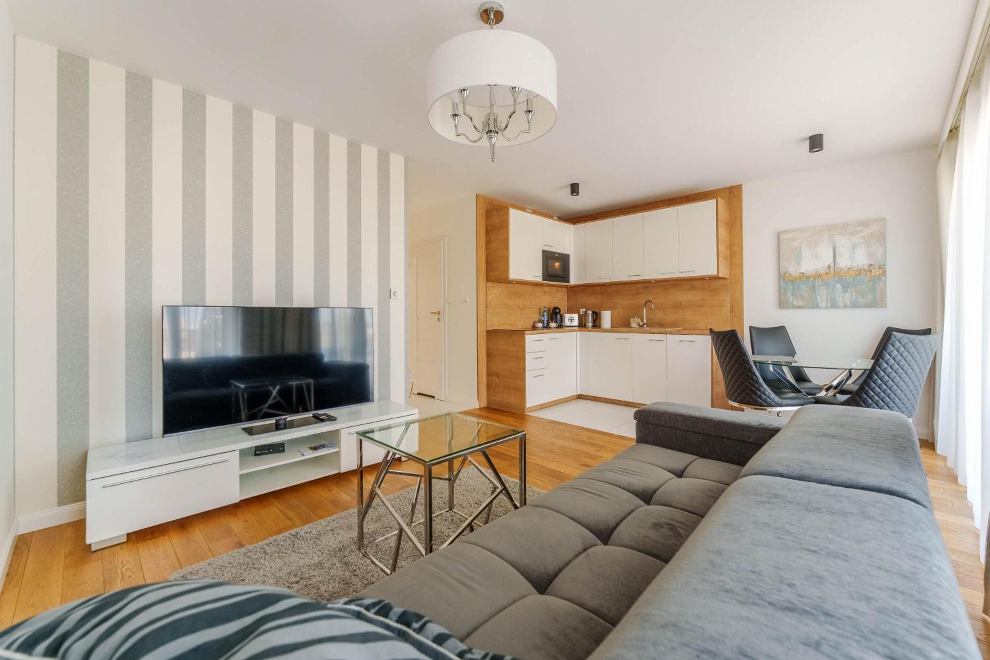Apart111 Apartament Rodzinny 3 Pokoje - 2 Sypialnie- Sauna, Silownia Kołobrzeg Exterior foto
